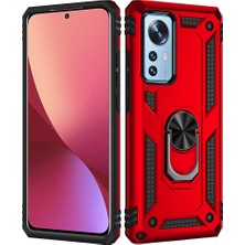 Lr Joyful Xiaomi Mi 12 Pro Için Telefon Kılıfı - Kırmızı (Yurt Dışından)