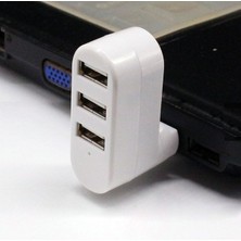 Alfais 4692B 4 Port USB 2.0 Hub Çoklayıcı Çoğaltıcı 180 Derece