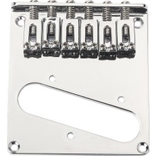 F Fityle Chrome Electric Gitar Köprüsü 6 Saddles Tek Humbucker Pickup (Yurt Dışından)