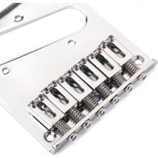 F Fityle Chrome Electric Gitar Köprüsü 6 Saddles Tek Humbucker Pickup (Yurt Dışından)