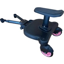 Homyl Pram Pedal Adaptörü, Çoğu Pembe Tekerlek Için 55 Lbs Ikiz Scooter'a Kadar Çocukları Tutar (Yurt Dışından)