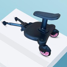 Homyl Pram Pedal Adaptörü, Çoğu Pembe Tekerlek Için 55 Lbs Ikiz Scooter'a Kadar Çocukları Tutar (Yurt Dışından)