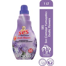 SES Sıvı Çamaşır Yumuşatıcı Exotic Flowers - 1 LT