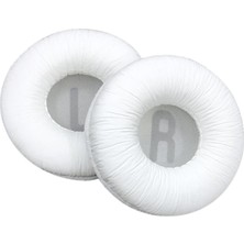 Fayshow TUNE600BTNC T500BT T450BT Beyaz İçin Earpads Yedek Yağ Sücü Kapak (Yurt Dışından)