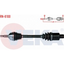 Otoco Dacıa Duster 1.5 Dcı 4x4 Uzunluk 611MM 2012- Komple Aks Sağ Ön 391003797R