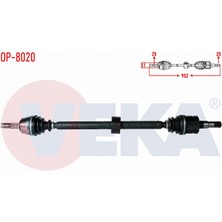 Otoco Opel Corsa D 1.3 Cdtı (Dth) Uzunluk 952MM2006-2014 Komple Aks Sağ Ön 374698