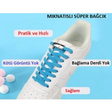 Teknoşık Mıknatıslı Güçlü Bağcık Mıknatıslı Ayakkabı Bağcığı