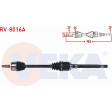 Otoco Land Rover Dıscovery Iıı 2.7 V6 Tdı A-T 04-10 Komple Aks Sağ Ön Absli 46 Dış Uzunluk 998MM LR047294