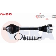 Otoco Vw Golf Vıı (5g1) 1.6 Tdı A-T 2012- Komple Aks Sol Ön Uzunluk 523MM 5Q0407271BR