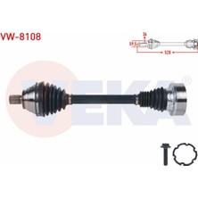 Otoco Volkswagen Passat (3g2) 1.4 Tsı M-T 2014- Komple Aks Sol Ön Uzunluk 528MM 3Q0407271S