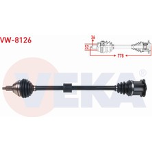 Otoco Volkswagen Polo (Aw1) 1.0 Tsı Dsg 2017- Komple Aks Sağ Ön Uzunluk 778MM 2Q0407272F