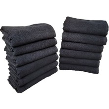 Mira Home 12'li Boya Tutmayan Mikrofiber El Yüz Spor Kuaför Havlusu 50X90 cm