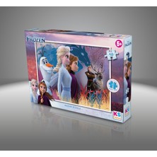 KS Games Disney Frozen Karlar Ülkesi Elsa Kutulu Lisanslı 50 Parça Puzzle/yapboz