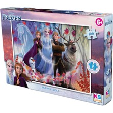 KS Games Disney Frozen Elsa ve Anna lisanslı Kutulu 100'PARÇA Puzzle/yapboz