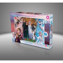 KS Games Frozen Karlar Ülkesi Elsa Lisanslı Kutulu 200 Parça Puzzle/yapboz