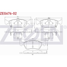 Otoco Toyota Avensıs (T22) 1.6i 1997-2003 Ön Fren Balatası Ikazlı 04465-05042