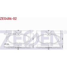 Otoco Fıat Ducato 2.5 D 1994-2002 Ön Fren Balatası Fişli 1611458080