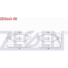 Otoco Renault Kangoo (Kc0/1) 1.5 Dcı 1998-2008 Ön Fren Balatası 4252.05