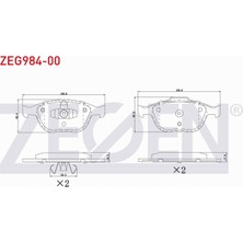 Otoco Ford Transıt Connect 1.8 Tdcı 2002-2013 Ön Fren Balatası 2T1J-2K021-AA