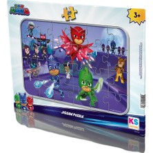 KS Games Pj Masks Pijamaskeliler Frame Puzzle/yapboz 24 Parça