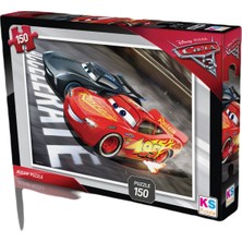 KS Games Disney Cars (Arabalar Şimşek Mcqueen) Kutulu 150 Parça Puzzle/yapboz