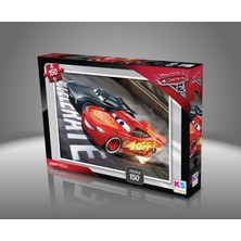 KS Games Disney Cars (Arabalar Şimşek Mcqueen) Kutulu 150 Parça Puzzle/yapboz