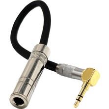 Fayshow 3,5 mm. Ila 6.35 mm. Aux Ses Kablosu 6.35 Jack Socket - 3,5 Trs Fiş Stereo (Yurt Dışından)