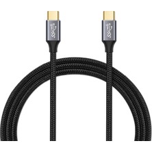 Fayshow USB C-Usb C Kablo Tipi C3.1 10GB / 5A 100W Veri Kablosu Adaptörü 1.5m (Yurt Dışından)