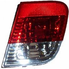 Otoco Bmw 3 Serı- E46- Sd- 02/05 Iç Stop Lambası Sol Kırmızı/beyaz (Şeffaf) (Tyc) 63216910537