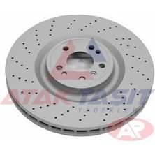 Otoco Mercedes Gle Fren Diski Ön Havalı Kaplamalı Performans Delikli 5 Bjn 350X32X67X54 A1664210412