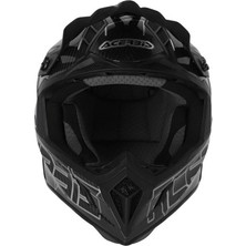 Acerbis Steel Carbon 22-06 Kask Siyah