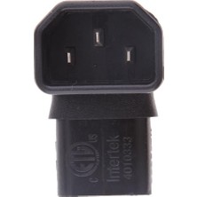 Fayshow C14 C13 Connector Iec 320 Erkek Kadın Güç Adaptörü Dönüştürücüler Açılı (Yurt Dışından)