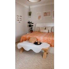 Apex Havana 8562 Bej Iskandinav Desen Dekoratif Modern Bukle Halı