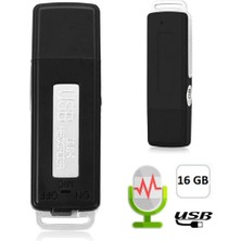 Bintech 16 GB Sese Duyarlı USB Ses Kayıt Cihazı Kingboss Kb-Iı Siyah