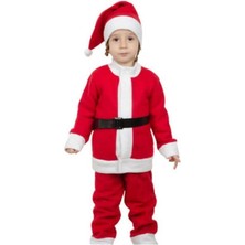 Pazariz Yılbaşı Noel Çocuk Lüks Kostüm 7-9 Yaş