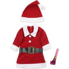 Pazariz Kız Çocuk Yılbaşı Noel Kostümü Kıyafeti