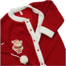 Pazariz Unisex Bebek Kırmızı Noel Kostümü