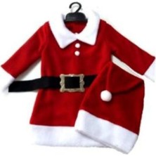 Pazariz Noel Kız Çocuk Lüks Kostüm 4 Parça