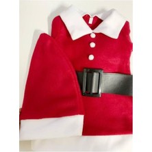 Pazariz Noel Kız Çocuk Lüks Kostüm 4 Parça