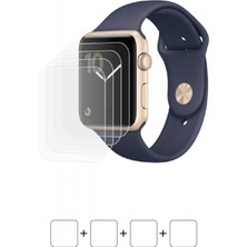 Wrapsol Apple Watch 42MM Series 1 Akıllı Saat Ekran Koruyucu Darbe Emici Poliüretan Film