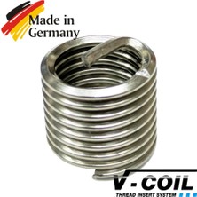 Site Hırdavat V-Coil M9X1.25 Helicoil Yay 2d (Yay Kapalı Uzunluğu 13.5mm) - 100 Adet