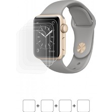Wrapsol Apple Watch 38MM Series 2 Akıllı Saat Ekran Koruyucu Darbe Emici Poliüretan Film