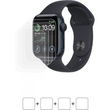 Wrapsol Apple Watch 40MM Se 2 (2022) Akıllı Saat Ekran Koruyucu Darbe Emici Poliüretan Film