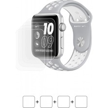Wrapsol Apple Watch 42MM Nike Plus Series 2 Akıllı Saat Ekran Koruyucu Darbe Emici Poliüretan Film