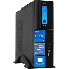 Zetta Flex Sff Intel Core I7 12700 64GB 1tb SSD 4gb GT730 WINDOWS11HOME  Masa Üstü Bilgisayar ZETV11153