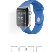 Wrapsol Apple Watch 42MM Sport Akıllı Saat Ekran Koruyucu Darbe Emici Poliüretan Film