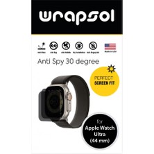 Wrapsol Apple Watch  49 mm Ultra Akıllı Saat Mat Hayalet Ekran Koruyucu