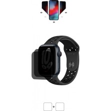 Wrapsol Apple Watch  45 mm Nike Series 7 Akıllı Saat Mat Hayalet Ekran Koruyucu