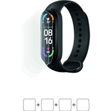Wrapsol Xiaomi Mi Band 6  Akılı Saat Ekran Koruyucu Poliüretan Film