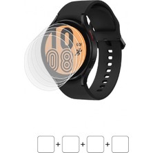 Wrapsol Samsung Galaxy Watch 4 44 mm Akıllı Saat Ekran Koruyucu Poliüretan Film